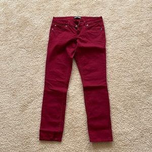 Express Maroon jeans